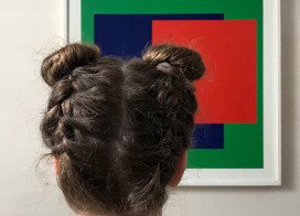 Was wir sehen blickt uns an - Videodokumentation einer Bildbetrachtung, 2020 | Sadhyo Niederberger