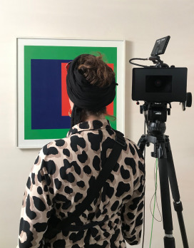 Was wir sehen blickt uns an, Making Of | Foto Sadhyo Niederberger  | Sadhyo Niederberger